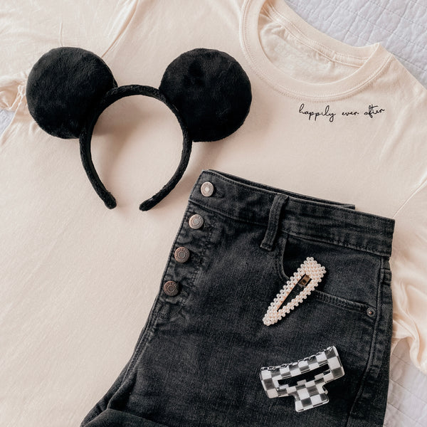 “Happily Ever After" collarbone Tee
