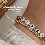 “Mary Jane” Stacking Bracelet